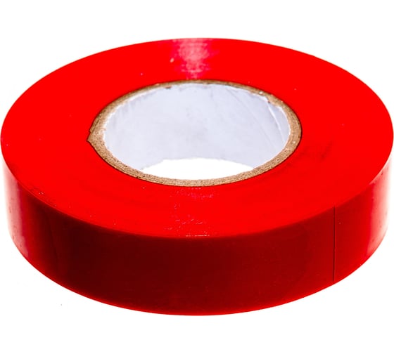 Изолента Volsten V02-7R-18х19-20 0,18х19 мм красная 20 метров 9787