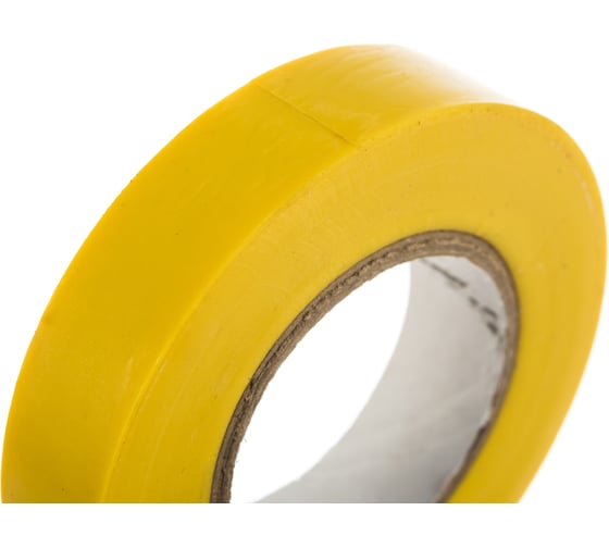 Изолента Volsten V02-7Y-13х15-20 0,13х15 мм, желтая, 20 метров 9791