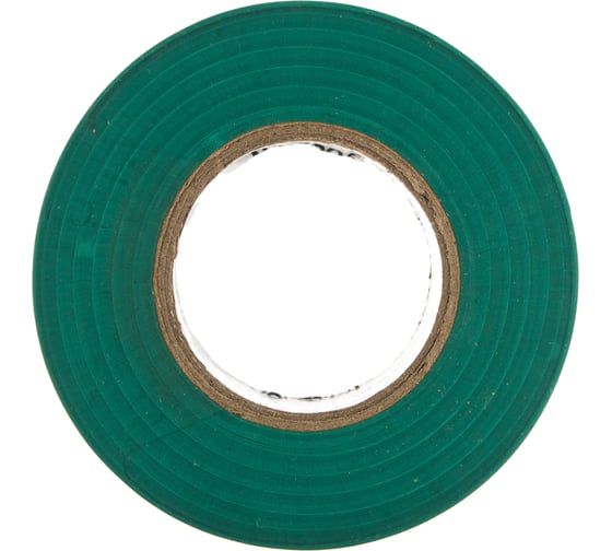 Изолента Volsten V02-7G-18х19-20 0,18х19 мм, зеленая, 20 метров 9786