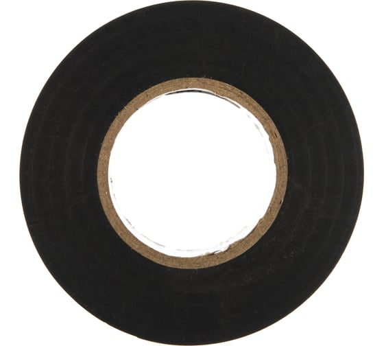 Изолента Volsten V02-7B-18х19-20 0,18х19 мм, черная, 20 метров 9789