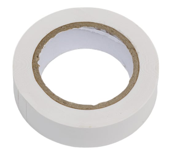 Изолента Volsten V02-7W-13х15-10 0,13х15 мм, белая, 10 метров 10289
