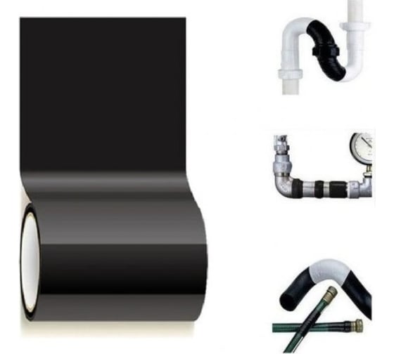Ремонтная лента WMS Tools водонепроницаемая ПВХ, 10 см, 1.52 м, прозрачная WMC-152C