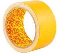 Клейкая двухсторонняя лента РемоКолор тканевая основа, 48 мм х 10 м, 170 мкм 49-5-510