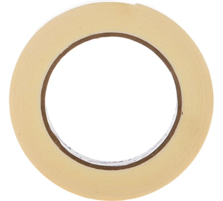 Клейкая двухсторонняя монтажная лента РемоКолор белая основа 12мм х 5м 49-6-012