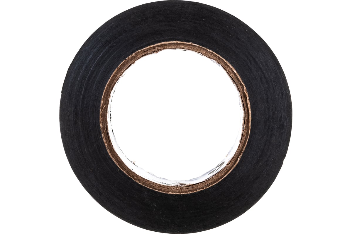 Клейкая изоляционная лента РемоКолор ПВХ, черная, ширина 15 мм 49-5-001 ...