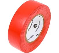 Клейкая изоляционная лента РемоКолор ПВХ, красная, 19 мм х 20 м 49-9-022