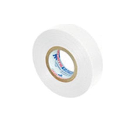 Клейкая изоляционная лента РемоКолор ПВХ, белая, ширина 15 мм 49-5-003