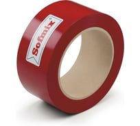 Лента для разметки на защитной подложке SOFMIX 200 мкм, красная, 50 мм х 33 м 250334