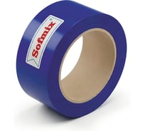 Лента для разметки на защитной подложке SOFMIX 200 мкм, синяя, 50 мм х 33 м 250335