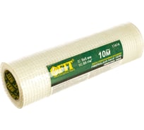 Стеклотканевая фасадная лента FIT плотность 65 гр/м2, ячейка 5x5 мм, 250 мм х 10 м 11616