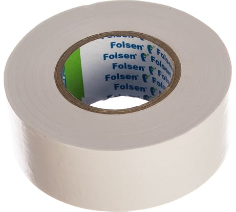 Изоляционная лента FOLSEN 25мм x 20м, белая 012605