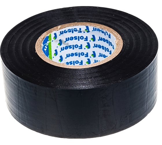 Изоляционная лента FOLSEN 25мм x 20м, черная 012604