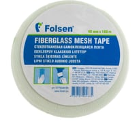 Лента для регипсовых плит FOLSEN 48мм x 180м 0775548180