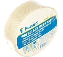 Лента для регипсовых плит FOLSEN 48мм x 90м 077554890
