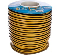 Самоклеящийся уплотнитель Remontix D 100 черный 1X