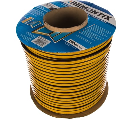 Самоклеящийся уплотнитель Remontix Е 150 коричневый 40AX