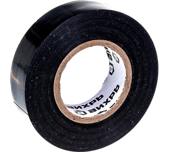 Изолента Вихрь 20mх19mmх0.15mm чёрный 73/3/3/3