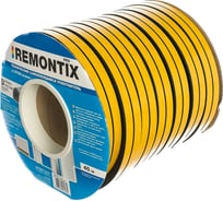 Самоклеящийся уплотнитель Remontix D40, 14x12 мм, черный SD-55
