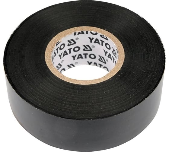Изолента ПВХ YATO 25 мм, 20 м, черная YT-8174 1