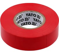 Изолента ПВХ YATO 19 мм, 20 м, красная YT-8166