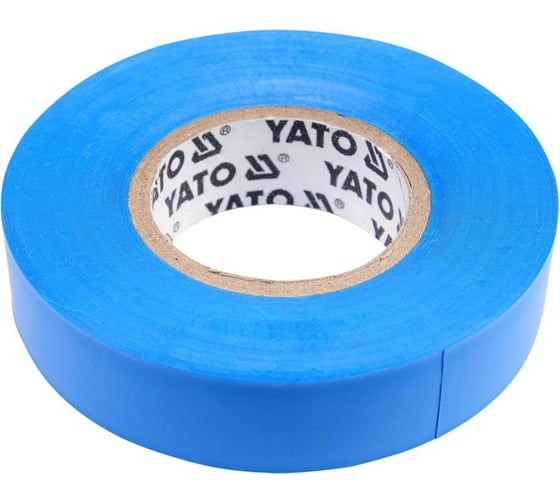Изолента ПВХ YATO 15 мм, 20 м, голубая YT-81591 1