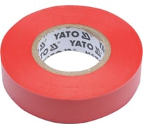 Изолента ПВХ YATO 15 мм, 20 м, красная YT-81592