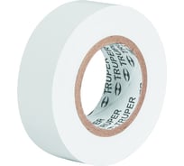 Изолента Truper акрил, 18 м, ширина 19 мм, белая M-33B 12506
