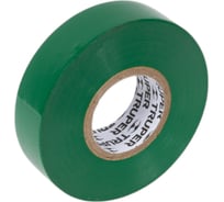 Изолента Truper акрил 18 м, ширина 19 мм, зеленая M-33V 12502