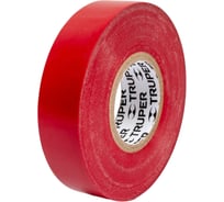 Изолента Truper акрил, 18 м, ширина 19 мм, красная M-33R 12504