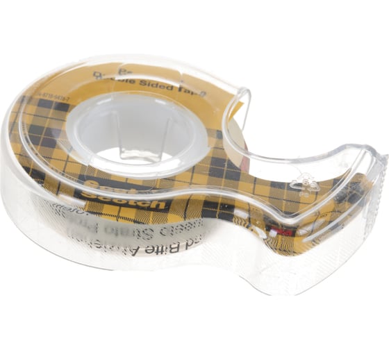 Двусторонняя клейкая лента на мини-диспенсере 3М Scotch 136D, 12ммх6 7100093103