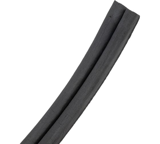 Уплотнитель для окон и дверей Tytan Professional d 100 м, 9x7.5 мм, черный 51939