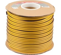 Резиновый самоклеящийся уплотнитель Зубр профиль "D", коричневый, 150м 40930-150