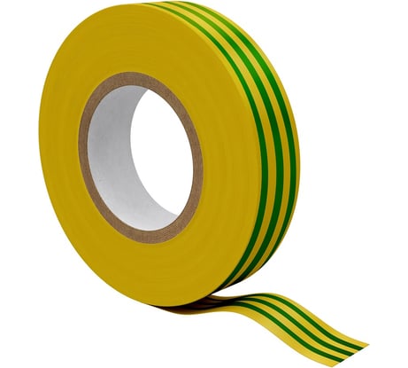 Изолента REV ПВХ 0,13х15мм желто-зеленая 20м DIY 28686 8
