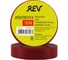 Изолента REV ПВХ 0,13х15мм красная 10м DIY 28748 3 1