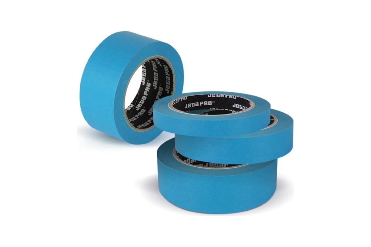 Маскирующая лента Jeta PRO azur jetapro 90 с-30 мин, голубая, 25 мм, 40 ...