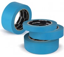 Маскирующая лента Jeta PRO Azur, 90 градусов, 30 мин, голубая, 25 мм x 40 м 58490/25
