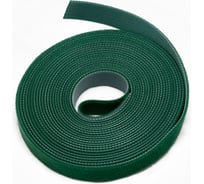 Лента (липучка) в рулоне Hyperline WASNR-5x25-GN ширина 25 мм, длина 5 м, зеленая 401695