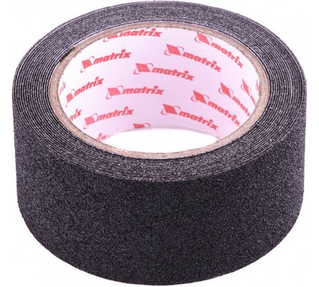 Клейкая противоскользящая лента MATRIX черная, 50 мм х 5м, 88707