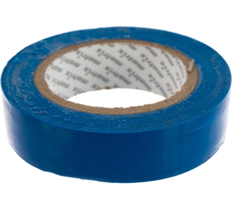 Набор изолент MATRIX, ПВХ, 15ммх10м, синяя, 10шт, 150мкм 88784