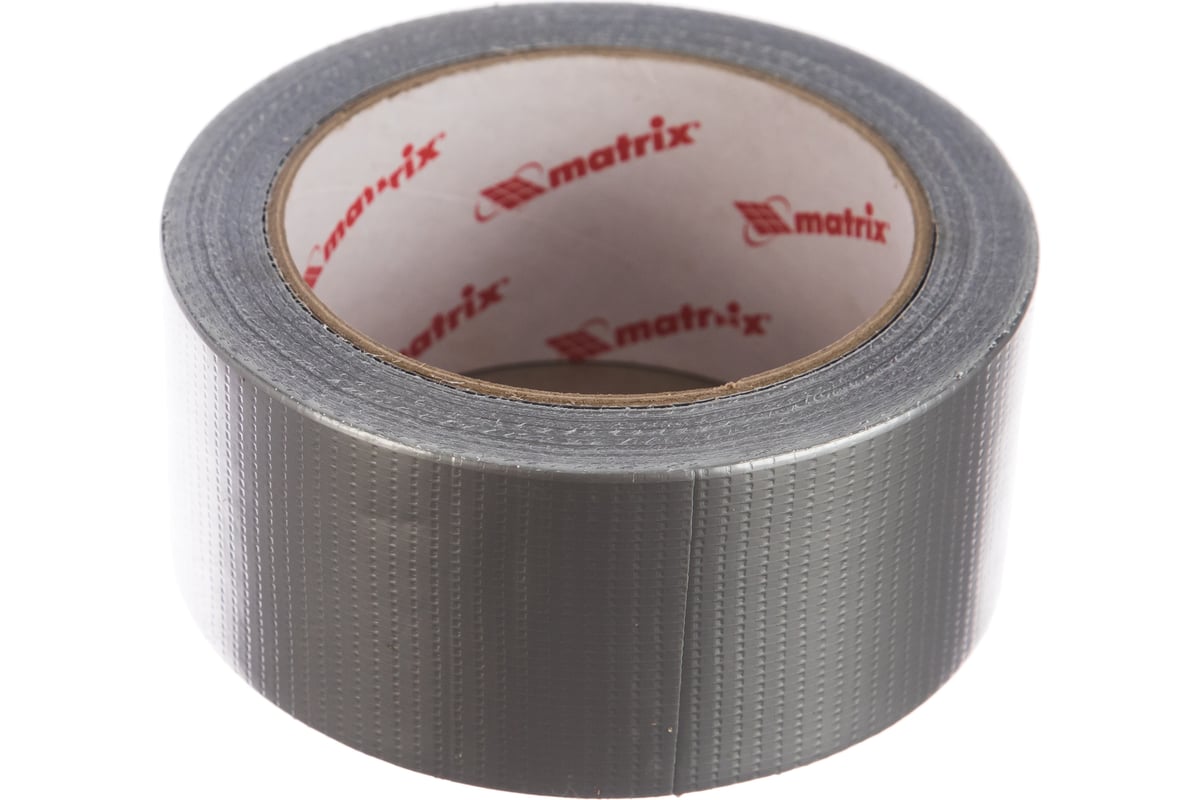 Армированная, влагостойкая лента MATRIX 48мм х 25м серебристая 89068 ...