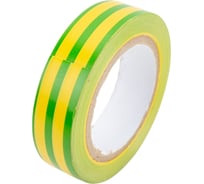 Изолента MATRIX ПВХ, 15 мм х 10 м, желто-зеленая, 150 мкм 88776