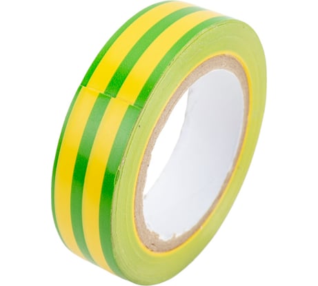 Изолента MATRIX ПВХ, 15 мм х 10 м, желто-зеленая, 150 мкм 88776