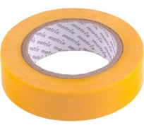 Изолента MATRIX ПВХ, 15 мм х 10 м, желтая, 150 мкм 88773