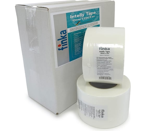 Клейкая оконная лента Finka Intelly Tape 100 мм, 25 м FIT100