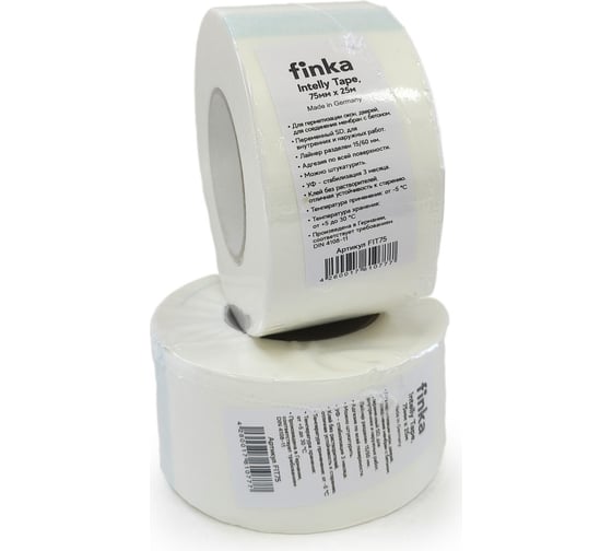 Клейкая оконная лента Finka Intelly Tape 75 мм, 25 м FIT75