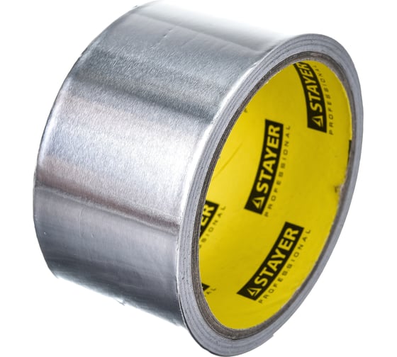 Алюминиевая лента STAYER, до 120С, 50мкм, 50мм х 10м 12268-50-10