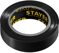 Изолента STAYER Protect-10 ПВХ 10м (0,13х15 мм), черная 12291-D
