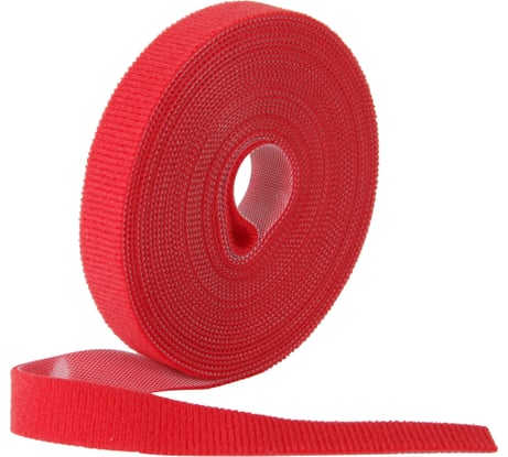 Лента-липучка Comfix 5м х 16мм (упак: 1 шт / 1 цвет / красный) HLT-5K16-RP00100