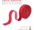 Лента-липучка Comfix 5м х 25мм (упак: 1 шт / 1 цвет / красный) HLT-5K25-RP00100 1