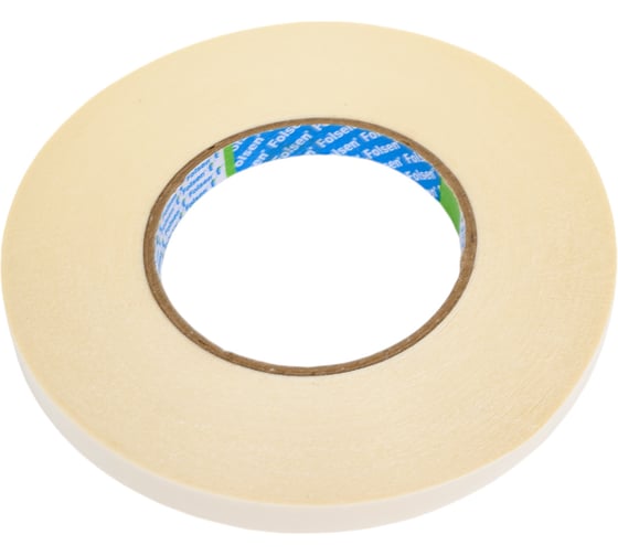 Бумажная двусторонняя лента FOLSEN 12 мм x 50м, Tissue 120oC 0335015012